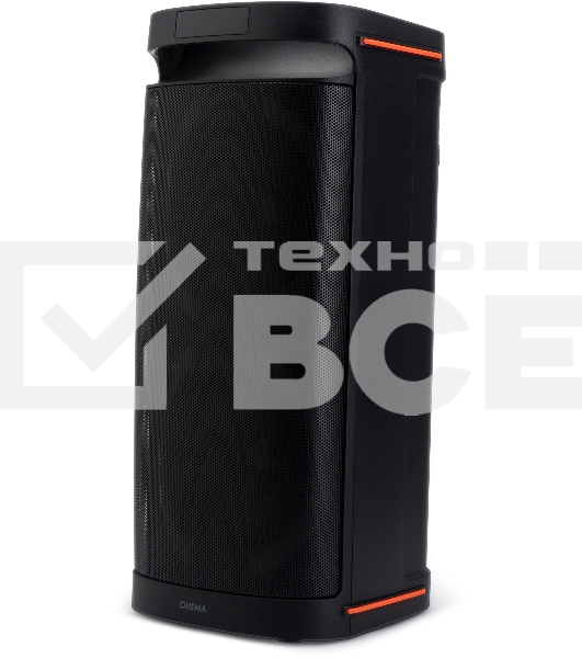 Минисистема Digma D-MC1750 черный 60Вт FM USB BT micro SD