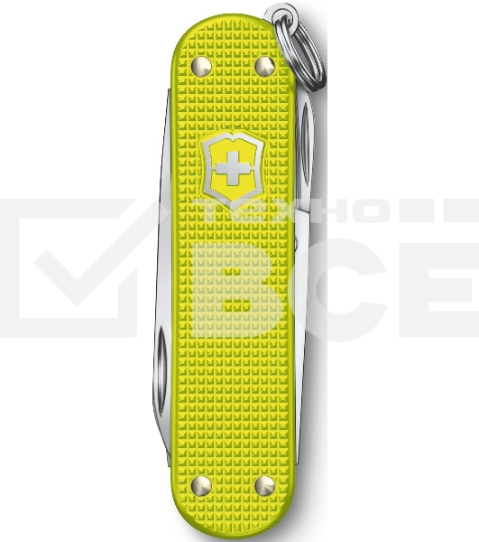 Нож перочинный Victorinox Alox Classic (0.6221.L23) 58мм 5 функций желтый подар.коробка