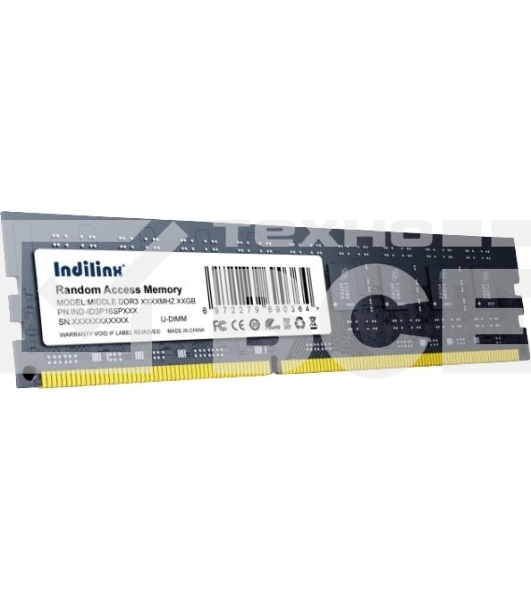 Оперативная память Indillinx, DDR3, 8GB (1x8 GB), 1600 MHz, CL11