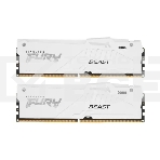 Оперативная память Kingston Fury Beast, DDR5, 32GB (2x16GB), 6000MHz, CL36, с радиаторами, RGB, белый, фото6