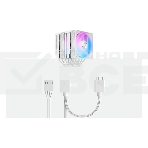 Кулер Ocypus Delta A62 WH ARGB White 260W/ All Intel/ AMD AM*/ 2 fans / Screws, фото8