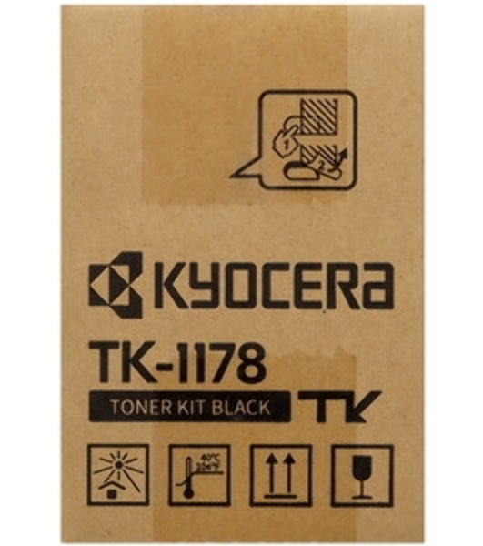 Картридж лазерный Kyocera TK-1178 (1T02S50AX0) черный для M2040dn (Азия) (7200 стр.)