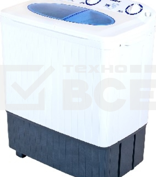 Стиральная машина Renova WS-60PET белый, загрузка вертикальная 6 кг, 1350 об/мин., класс: А+