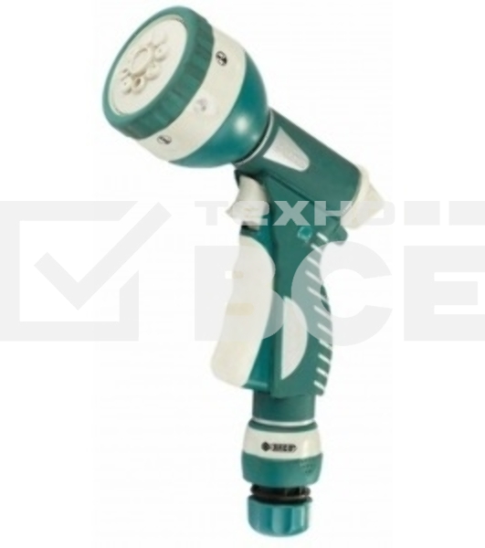 Пистолет RACO 4256-55/341C распылитель ''profi-plus'' 8-позиционный с соединителем 1/2''