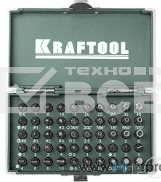 Набор KRAFTOOL Биты 