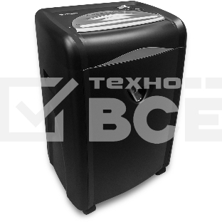 Шредер ГЕЛЕОС УМ30-2 (DIN P-2) фрагмент 5,8мм, 22 листа (70гр./м²), 30 литров, Уничт.скобы,скрепки,пл.карты,CD