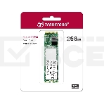 Накопитель SSD Transcend MTE220S SSD 256GB, 3D TLC, M.2 (2280), PCIe Gen 3.0 x4, NVMe, R3300/W1100, TBW 550, фото2