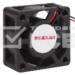 Вентилятор для корпуса Rexant RX 4020MS 24VDC черный, 40 мм, 6800 об/мин, 28 дБ, 2 pin, фото 1
