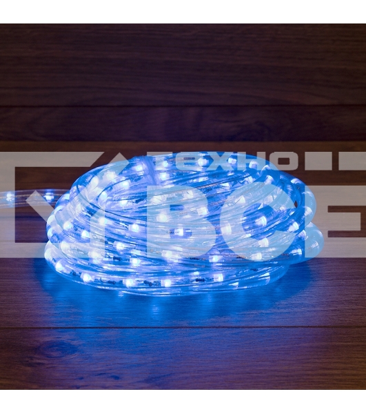 Дюралайт LED , свечение с динамикой (2W) - RGB Ø13мм, 36LED/м, 14м