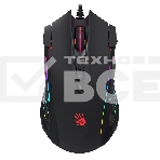 Мышь проводная A4Tech Bloody J90s черный, 8000 dpi, USB, кнопки - 12, фото 1