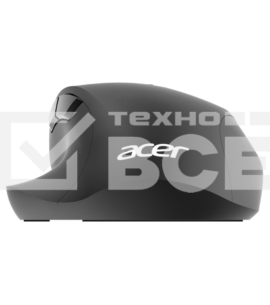 Мышь беспроводная Acer OMR140 черный, 1600 dpi, радиоканал, USB, кнопки - 6