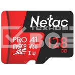 Флеш карта MicroSD card Netac P500 Extreme Pro 128GB, retail version w/SD adapter, фото6