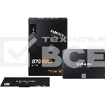 Накопитель SSD Samsung 870 EVO, 2Tb, SATA III, 2.5