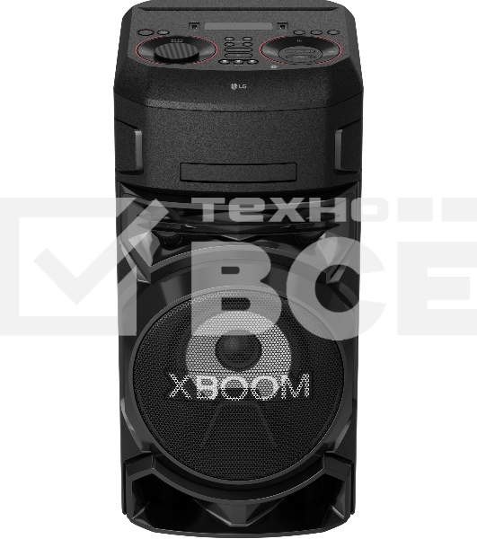 Микросистема LG ON77DK черный/CD/CDRW/DVD/DVDRW/FM/USB/BT