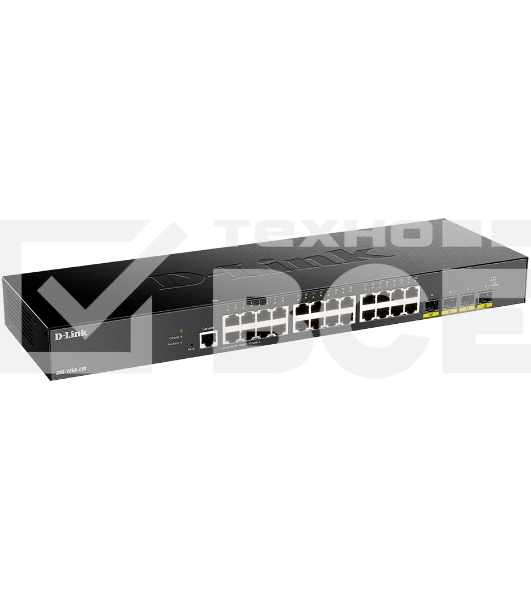 Коммутатор D-Link DGS-1250-28X/A1A 24G 4SFP+ управляемый