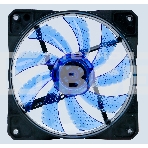 Вентилятор для корпуса Digma DFAN-LED-BLUE черный, 120 мм, 1200 об/мин, 23 дБ, 4 pin, фото8