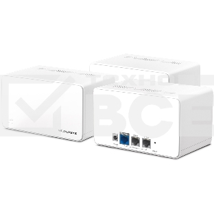 Бесшовный Mesh роутер Mercusys Halo H90X(3-pack) AX6000 10/100/1000BASE-TX