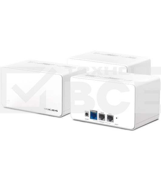 Бесшовный Mesh роутер Mercusys Halo H90X(3-pack) AX6000 10/100/1000BASE-TX