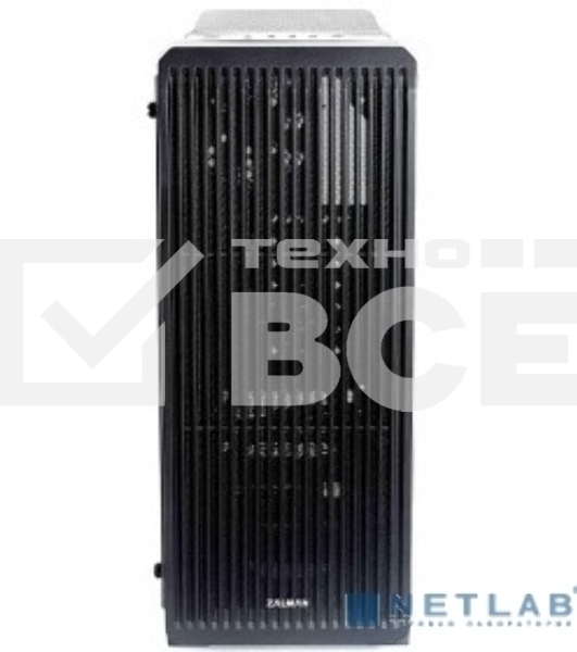 Компьютерный корпус Zalman S2 черный без БП ATX 2x120mm 2xUSB2.0 1xUSB3.0 audio bott PSU