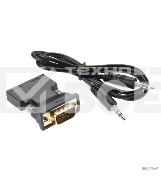 Переходник HDMI(F) --> VGA(M)+audio, Aopen CA336A 1080*60Hz