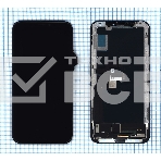 Дисплей Amperin для Apple iPhone X в сборе с тачскрином (Soft Oled), черный, фото5