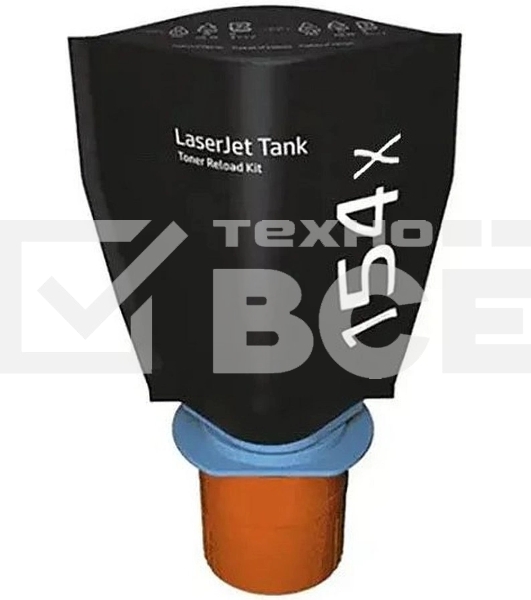Заправочное устройство HP 154X черный LaserJet Tank Toner Reload Kit