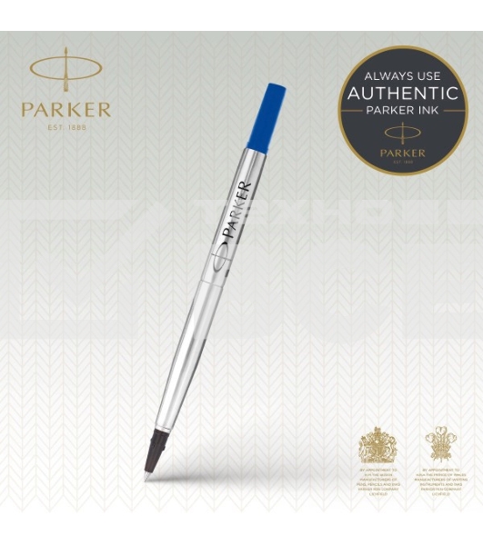 Стержень роллер Parker Quink Z01 (CW1950322) F 0.5мм синие чернила блистер