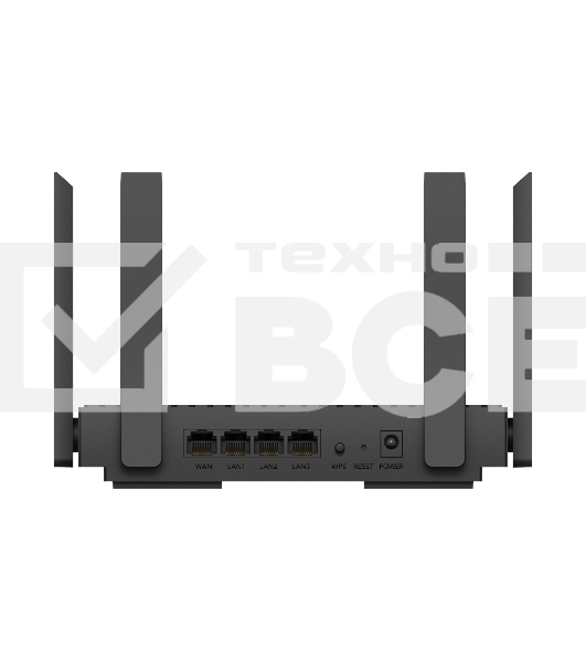 Роутер Cudy WR3000 AX3000 10/100BASE-TX/Wi-Fi черный