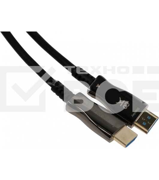 Кабель соединительный аудио-видео Premier 5-806 100.0 HDMI (m)/HDMI (m) 100м. позолоч.конт. черный