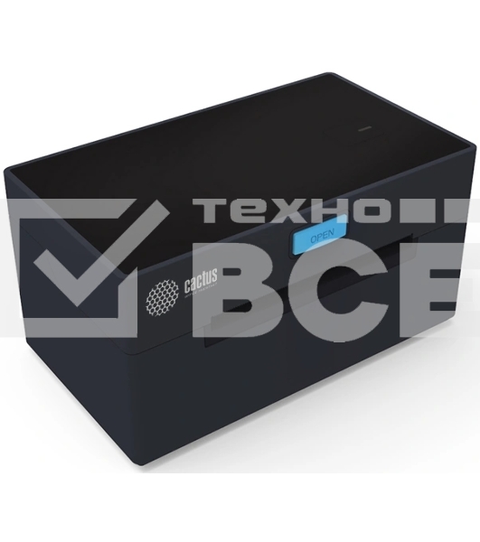 Термопринтер Cactus CS-TP-D420U 203dpi 160мм/с/USB для печ.этик. черный