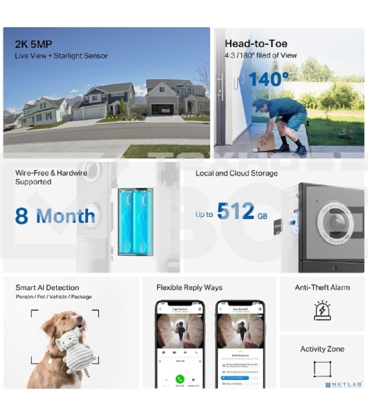 Умный дверной замок TP-Link Tapo D235