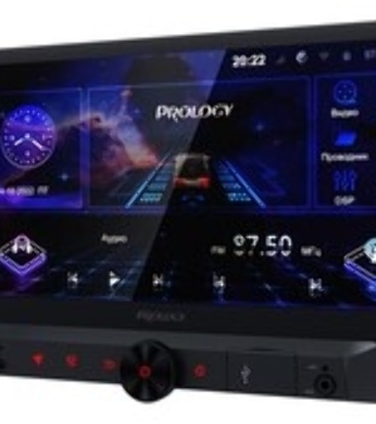 Автомагнитола Prology MPA-320 DSP, 2 DIN, 10', Android 10, Bluetooth, USB Type-A, AUX, GPS, 4G, пульт ДУ