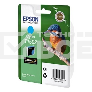 Картридж струйный Epson C13T15924010 голубой (850 стр) для Epson St Ph R2000