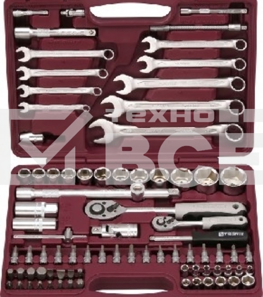 Набор инструментов THORVIK UTS0082 универсальный 1/4'' 1/2''DR 82 предмета