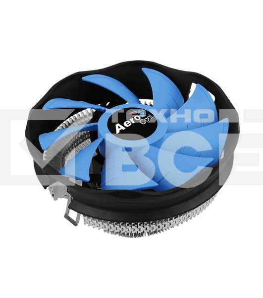 Кулер для процессора AeroCool / Formula Verkho Plus серебристый/черный, 120 мм, алюминий, 2000 об/мин, 26.5 дБ, 4 pin, 110 Вт, 68 мм