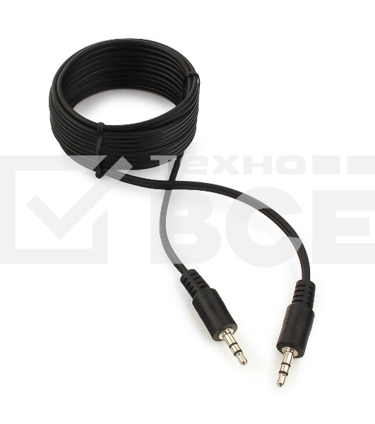 Кабель аудио Cablexpert CCA-404-2M, Jack3.5 - Jack3.5, 2м