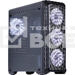 Компьютерный корпус Zalman i3 edge черный без БП ATX 3x120mm 2xUSB2.0 1xUSB3.0 audio bott PSU, фото2