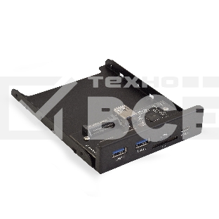 Планка USB на переднюю панель ExeGate U3H-621, 3,5