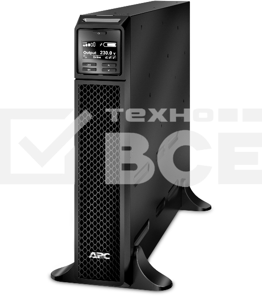 Источник бесперебойного питания APC Smart-UPS SRT SRT2200XLI 1980Вт 2200ВА черный