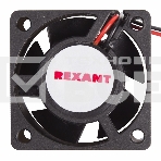Вентилятор для корпуса Rexant RX 4020MS 24VDC черный, 40 мм, 6800 об/мин, 28 дБ, 2 pin, фото2