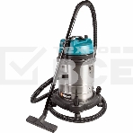 Строительный пылесос Bort BSS-1440-Pro (98297089) серый/голубой, 280/1400 Вт, уборка сухая/влажная, пылесборник мешок/контейнер, 40 л, фото 1