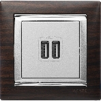 Розетка 2-ая USB | 770270 | Legrand Valena Алюминий, фото13
