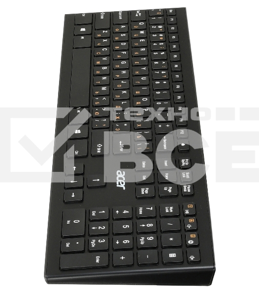 Клавиатура Acer OKR010 беспроводная, USB, Радиоканал, черный