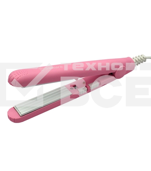 Плойка Sakura SA-4521P гофре 17Вт керам