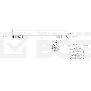 Патч-корд Hyperline PC-LPM-UTP-RJ45-RJ45-C5e-0.3M-LSZH-GN Патч-корд U/­UTP, Cat.5е, LSZH, 0.3 м, зеленый 