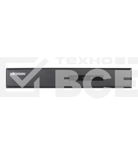 Видеорегистратор 4-х канальный IP c PoE, 1 VGA до 1080Р, 1 HDMI до 1080Р, двустороннее аудио, 1 SATA для HDD до 6Тб, 4х100M PoE, 1 RJ45 10M/100M, 2 USB, -10°C...+55°C, DC48В, 10Вт макс (без HDD), ≤1кг (без HDD)
