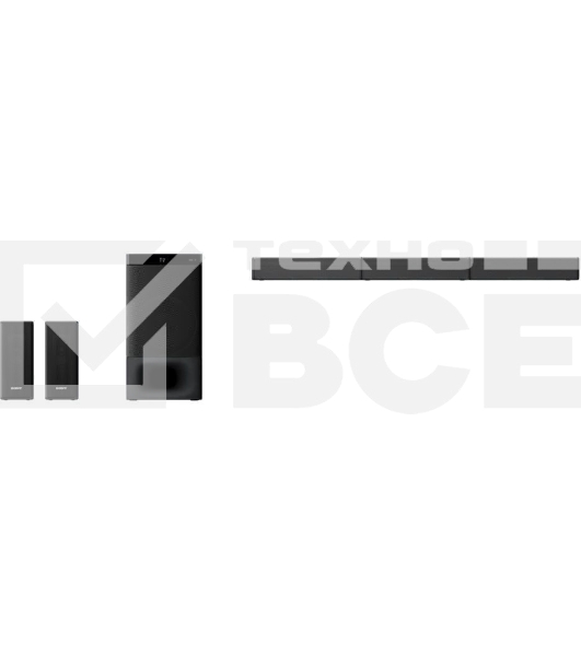 Саундбар Sony HT-S500RF 5.1 760Вт+240Вт черный