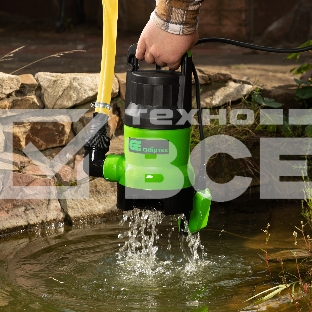 Дренажный насос Сибртех для грязной воды СДН800-35 800 Вт напор 9 м 13500 л/ч