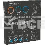 Светильник кольцевой 15W 800lm 3000-6500K 5V USB IP20 300*23мм черный дим пульт е LED, фото6