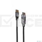 Кабель DisplayPort->HDMI Cablexpert CC-DP-HDMI-4K-6 , 4K, 1.8м, 20M/19M, черный, экран, пакет, фото4